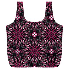 Seamless Pattern With Flowers Oriental Style Mandala Full Print Recycle Bag (xxxl)