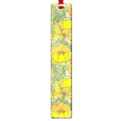 Seamless Pattern With Graphic Spring Flowers Large Book Marks by BangZart