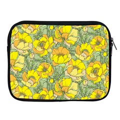 Seamless Pattern With Graphic Spring Flowers Apple Ipad 2/3/4 Zipper Cases by BangZart