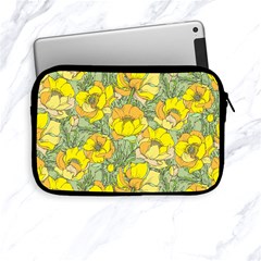 Seamless Pattern With Graphic Spring Flowers Apple Ipad Mini Zipper Cases by BangZart