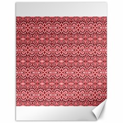 Pink Art With Abstract Seamless Flaming Pattern Canvas 12  X 16 