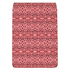 Pink art with abstract seamless flaming pattern Removable Flap Cover (L)