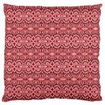 Pink art with abstract seamless flaming pattern Standard Flano Cushion Case (One Side) Front