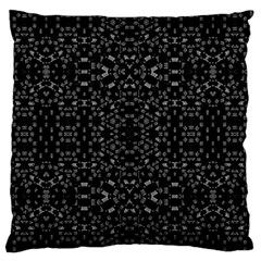 Black And White Tech Pattern Standard Flano Cushion Case (one Side) by dflcprintsclothing