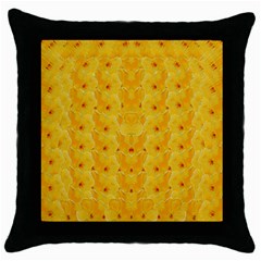 Blossoms  So Free In Freedom Throw Pillow Case (black) by pepitasart