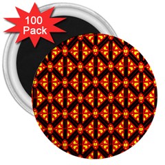 Rby-189 3  Magnets (100 Pack) by ArtworkByPatrick