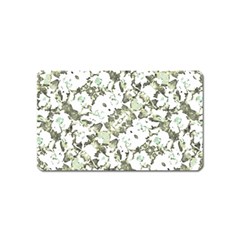 Modern Abstract Intricate Print Pattern Magnet (name Card)