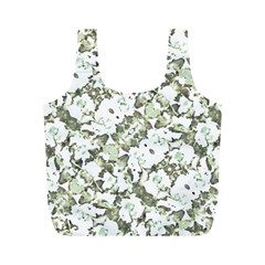 Modern Abstract Intricate Print Pattern Full Print Recycle Bag (m) by dflcprintsclothing