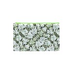 Modern Abstract Intricate Print Pattern Cosmetic Bag (XS) Front