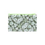 Modern Abstract Intricate Print Pattern Cosmetic Bag (XS) Back