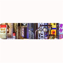 Shinjuku District Urban Night Scene, Tokyo Japan Large Bar Mats by dflcprintsclothing