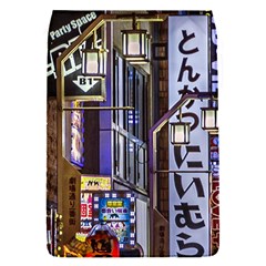 Shinjuku District Urban Night Scene, Tokyo Japan Removable Flap Cover (s) by dflcprintsclothing