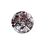 Saucer Magnolia Tree Golf Ball Marker (4 pack) Front