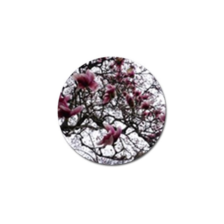 Saucer Magnolia Tree Golf Ball Marker (4 pack)