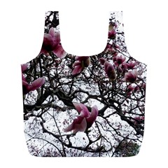 Saucer Magnolia Tree Full Print Recycle Bag (L)