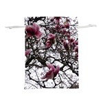 Saucer Magnolia Tree Lightweight Drawstring Pouch (S) Front