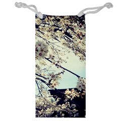 Plum Blossoms Jewelry Bag by okhismakingart