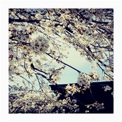 Plum Blossoms Medium Glasses Cloth by okhismakingart