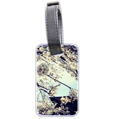 Plum Blossoms Luggage Tag (two Sides) by okhismakingart