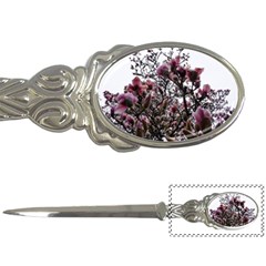 Saucer Magnolia Tree Ii Letter Opener by okhismakingart