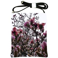 Saucer Magnolia Tree Ii Shoulder Sling Bag by okhismakingart