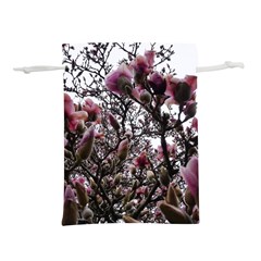 Saucer Magnolia Tree Ii Lightweight Drawstring Pouch (l) by okhismakingart