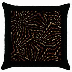 Vintage Etchnic Print Throw Pillow Case (black) by dflcprintsclothing