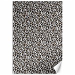 Leopard spots pattern, geometric dots, animal fur print Canvas 12  x 18  11.88 x17.36  Canvas - 1