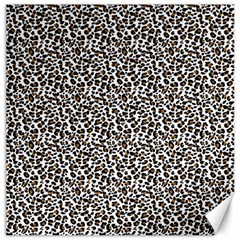 Leopard Spots Pattern, Geometric Dots, Animal Fur Print Canvas 20  X 20  by Casemiro