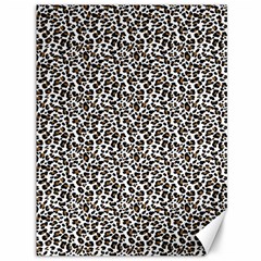 Leopard Spots Pattern, Geometric Dots, Animal Fur Print Canvas 36  X 48  by Casemiro