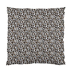 Leopard Spots Pattern, Geometric Dots, Animal Fur Print Standard Cushion Case (one Side) by Casemiro