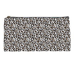 Leopard Spots Pattern, Geometric Dots, Animal Fur Print Pencil Case by Casemiro