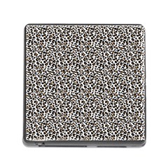 Leopard Spots Pattern, Geometric Dots, Animal Fur Print Memory Card Reader (square 5 Slot) by Casemiro