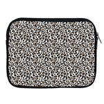 Leopard spots pattern, geometric dots, animal fur print Apple iPad 2/3/4 Zipper Cases Front