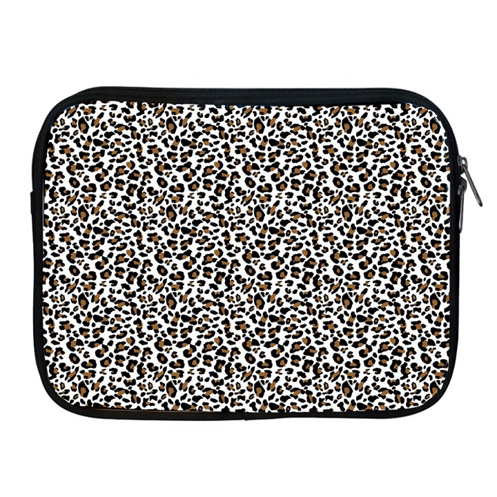 Leopard spots pattern, geometric dots, animal fur print Apple iPad 2/3/4 Zipper Cases