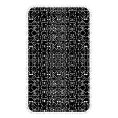 Black And White Ethnic Ornate Pattern Memory Card Reader (rectangular) by dflcprintsclothing