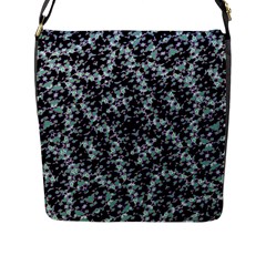 Intricate Modern Abstract Ornate Pattern Flap Closure Messenger Bag (l) by dflcprintsclothing