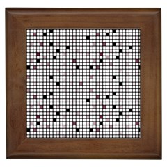 Pattern Petit carreaux Framed Tile