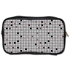 Pattern Petit carreaux Toiletries Bag (One Side)