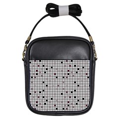 Pattern Petit carreaux Girls Sling Bag