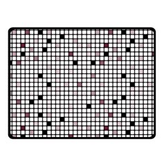 Pattern Petit carreaux Fleece Blanket (Small)