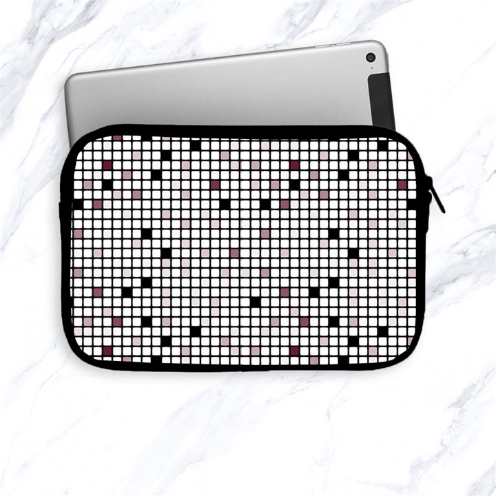 Pattern Petit carreaux Apple iPad Mini Zipper Cases