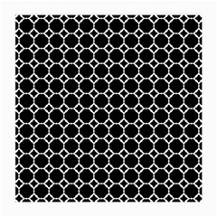 Pattern Abstrait Ronds Noir Medium Glasses Cloth