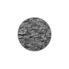 Black And White Texture Print Golf Ball Marker by dflcprintsclothing