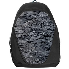 Black And White Texture Print Backpack Bag by dflcprintsclothing