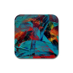 Magic Rubber Square Coaster (4 Pack)  by WILLBIRDWELL