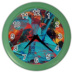 Magic Color Wall Clock by WILLBIRDWELL