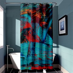 Magic Shower Curtain 36  X 72  (stall) 