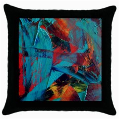 Magic Throw Pillow Case (black) by WILLBIRDWELL