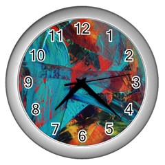 Magic Wall Clock (silver)